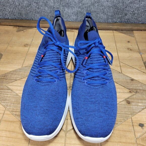 🔥 Footjoy Flex XP Men’s 11.5 M Royal Blue Athletic Spikeless Golf Shoes 56268 - Picture 3 of 12